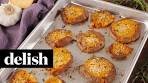 Smashed Sweet Potatoes | Delish