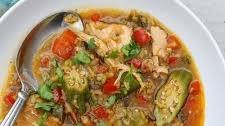 Smoked Chicken and Okra Soup