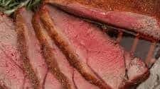Smoked New York Strip Roast
