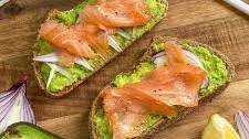 Smoked Salmon, Avocado Toast Delight