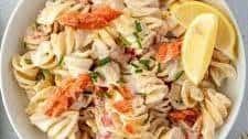 Smoked Salmon Pasta with Cream Cheese