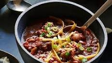 Smoky Beef-and-Bacon Chili