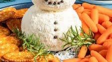 Snowman Cheese Ball