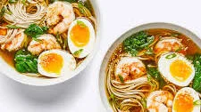 Soba Soup With Shrimp and Greens