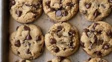 Soft Teff Chocolate Chip Cookies (Gluten-Free)