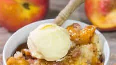Southern Peach Cobbler