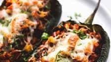 Southwest Stuffed Poblano Peppers