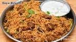 Soya Biryani Recipe/ Tasty Meal Maker Biryani/ Soya Chunks ...