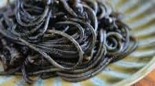 Spaghetti al nero di seppie (Spaghetti with Squid Ink)