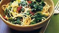 Spaghetti with Escarole and Bacon