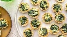 Spanakopita Bites: Spinach and Feta Cheese Appetizers