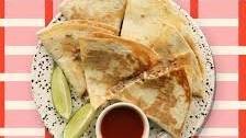 Speedy Beef Quesadillas