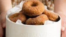 Spiced Apple Cider Doughnuts