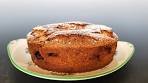 Spiced Apple Walnut Cake (baked in a tube pan)