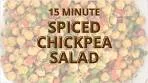 Spiced Chickpea Salad