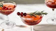 Spiced Cranberry-Plum Sparkler