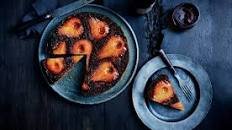 Spiced Pear Upside-Down Cake