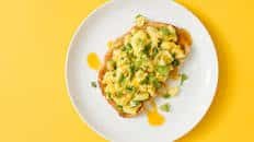 Spicy Avocado Eggs on Toast