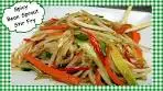 SPICY Bean Sprout Chinese Stir Fry ~ Healthy Vegetarian ...
