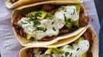 Spicy Chicken and Avocado Tacos with Cilantro Sauce ...