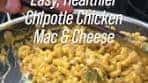 Spicy Chipotle Chicken Mac & Cheese Recipe in 20 Minutes!