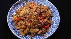 Spicy Eggplant Stir Fry