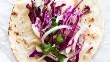 Spicy Fish Tacos with Fennel Slaw