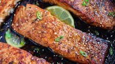 Spicy Honey Garlic Salmon