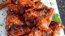 Spicy Honey Garlic Wings