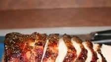 Spicy Honey Mustard Pork Roast