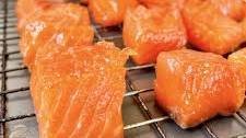 Spicy Maple Salmon Bites