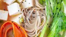 Spicy Miso Soba Noodle Soup