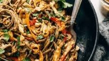 Spicy Peanut Soba Noodle Salad Recipe