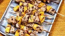 Spicy Pork and Pineapple Skewers