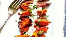 Spicy Roasted Sweet Potatoes With Yogurt Sauce