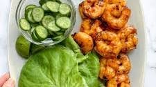 Spicy Sambal Shrimp Lettuce Cups (Gluten Free, Dairy Free, Paleo)