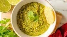 Spicy Serrano Salsa with Lime