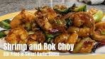 Spicy Shrimp and Bok Choy - Stir Fried in Delicious Sweet ...