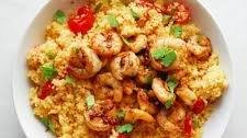 Spicy Shrimp and Couscous