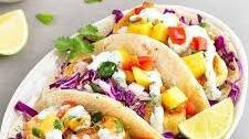 Spicy Shrimp Tacos with Mango Salsa