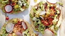 Spicy Shrimp Tostadas