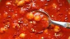 Spicy Tomato and Chickpea Soup Recipe