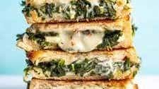 Spinach and Feta Grilled Cheese