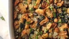 Spinach and Mushroom Herb Stuffing Recipe