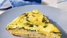 Spinach and Potato Frittata