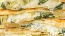 Spinach Artichoke Quesadillas