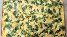 Spinach Feta Breakfast Casserole