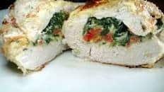 Spinach & Gouda Stuffed Chicken Breasts