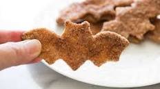 "Spooky" Cinnamon Sugar Flour Tortilla Crisps