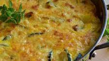 Squash, Egg, and Cheese Casserole